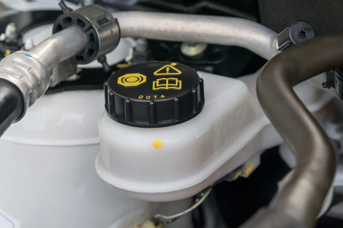 Signs and Causes of Low Brake Fluid