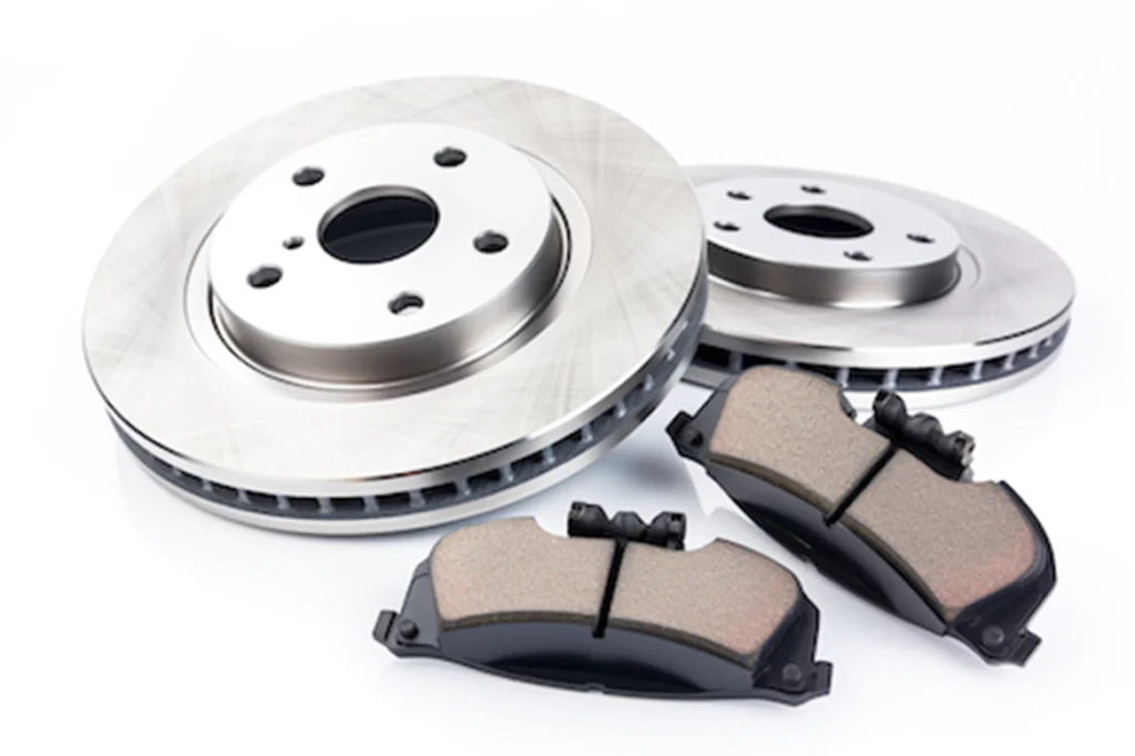 brake pads and brake rotors